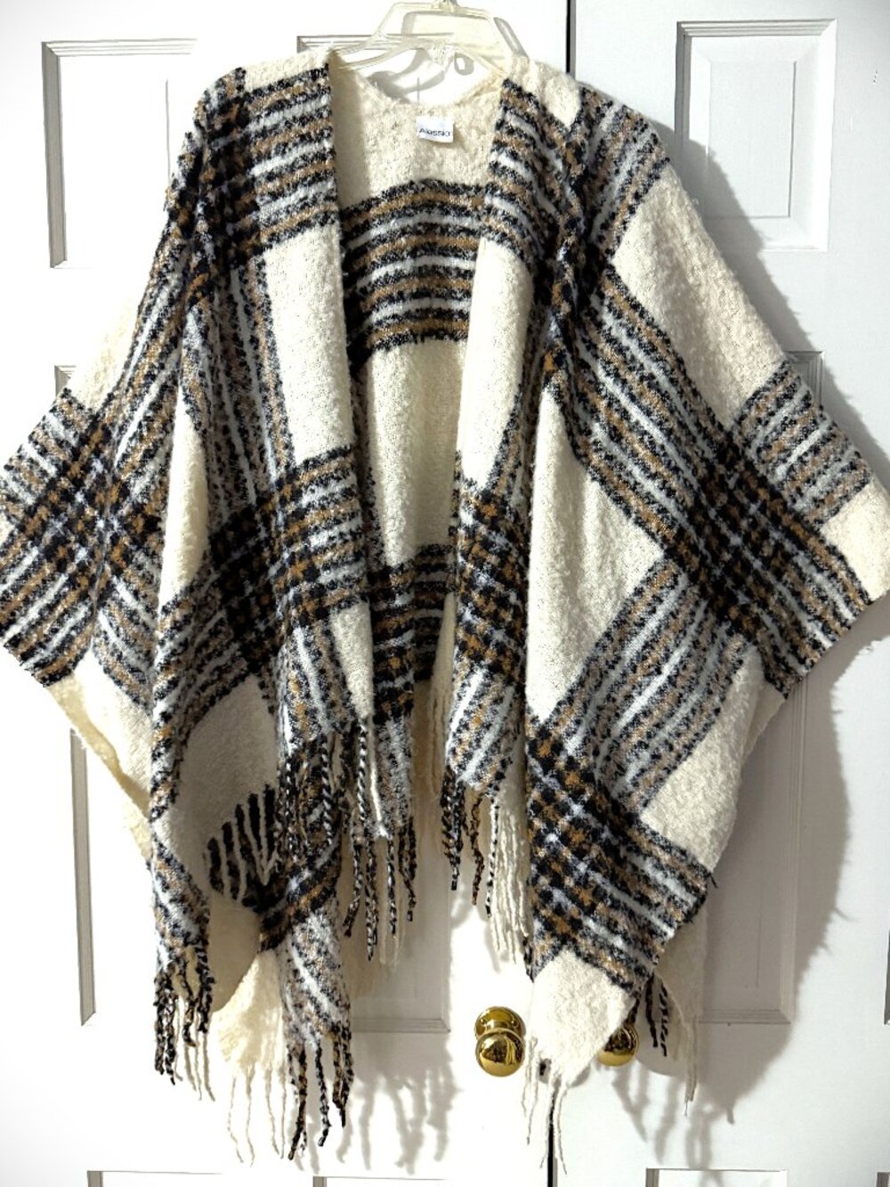 Alessia Brand Women's Plaid Shawl